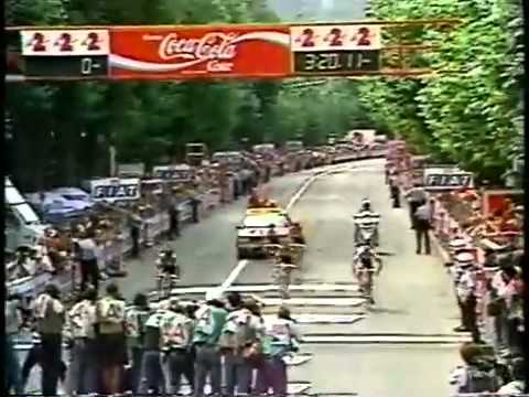 Cycling  1990 Tour de France Stage 13
