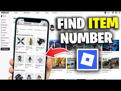 How To Find Item ID Number On Roblox Mobile - Full Guide