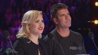 Demi Lovato and Simon Cowell - Funniest moments on The X Factor - Season 3 (4/8) LEGENDADO