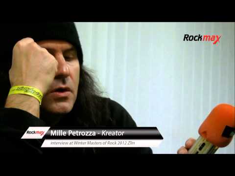 Kreator - Mille Petrozza interview at Winter Masters of Rock 2012