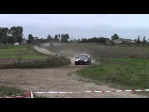 15 Rajd Nowomiejski 2012 - Sebastian Dwornik Honda Civic - Małe Bałówki