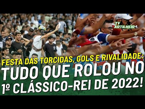 Festa das Torcidas, Gols e Rivalidade: Tudo que Rolou no 1º Clássico-Rei de 2022! | TV ARTILHEIRO