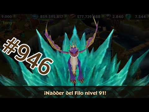 Dragones, Resurgir de Mema #946 - Nadder del Filo Doble Titán, Tornado DT. y Cría de Barrilete Titán