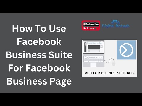 How to use facebook business suite for facebook business page