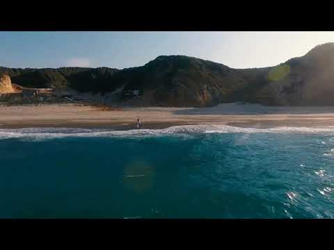 Beautiful couples in beach evening time