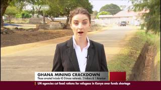 Ghana arrests 46 foreigners over illegal gold mining