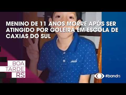 Menino de 11 anos morre após ser atingido por goleira em escola de Caxias do Sul