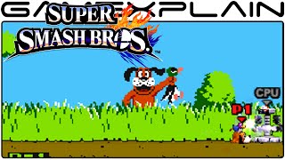 Duck Hunt 3DS Stage DLC Tour! - Smash Bros 3DS