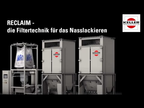 RECLAIM - Die hocheffiziente, vollautomatisierte Filtertechnik für das Nasslackieren