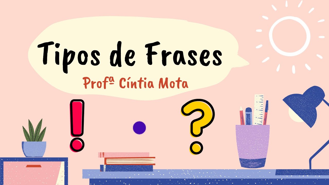 TIPOS DE FRASES: AFIRMATIVA, NEGATIVA, EXCLAMATIVA E INTERROGATIVA