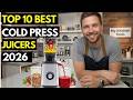 💥Top 10 Best Cold Press Juicers 2026 | Top Cold Press Juicers For Maximum Nutrition