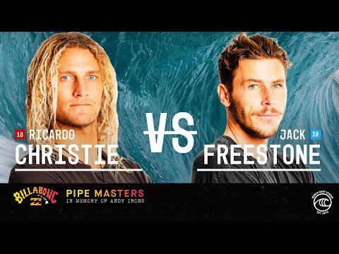 Ricardo Christie vs. Jack Freestone - Round of 16, Heat 3 - Billabong Pipe Masters 2019