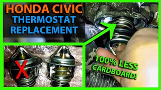preview picture of video 'Honda Civic Thermostat Replacement 1997'