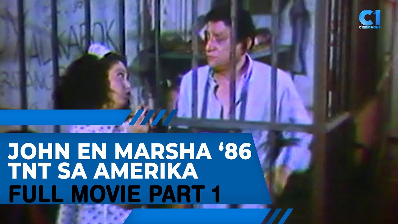 'John En Marsha '86 TNT sa Amerika' FULL MOVIE | Dolphy, Nida Blanca, Maricel Soriano | Cinema One
