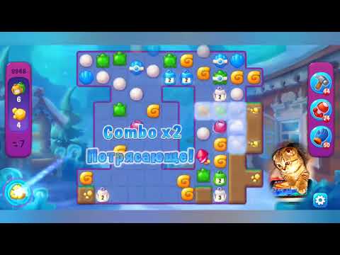 Fishdom 2022, no Boosters,   9948  level  -  прохождение без бустеров,   9948  уровень.