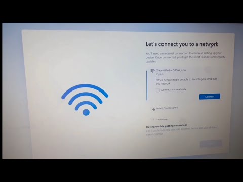 how to bypass let's connect to a network in windows 11 or any other windows