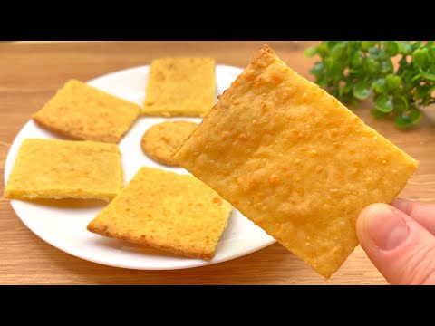 Wenn du Käse magst, werden diese Cracker dich begeistern! Glutenfrei, zuckerfrei