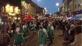 preview picture of video 'The 27th Otley Victorian Fayre and Christmas Market 2012, West Yorkshire, UK - 9th December, 2012'