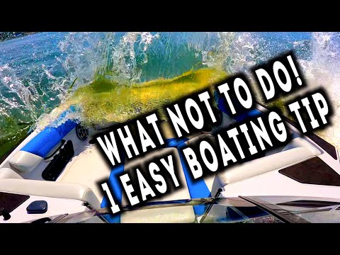 How To: Drive your wakeboard boat