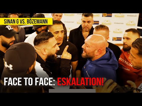 SINAN-G VS. BÖZEMANN - FACE-TO-FACE ESKALATION