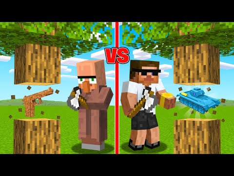 Carry vs Doorbin ARMY CHALLENGE in Minecraft..