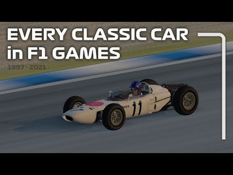 EVERY CLASSIC CAR in F1 Games | 1997 - 2025