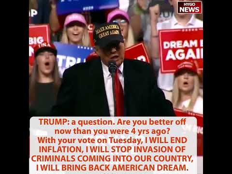 TRUMP LOVES DOGS! better off now than 4 yrs ago? Vance: report lost 28K jobs, Kamala lose her job