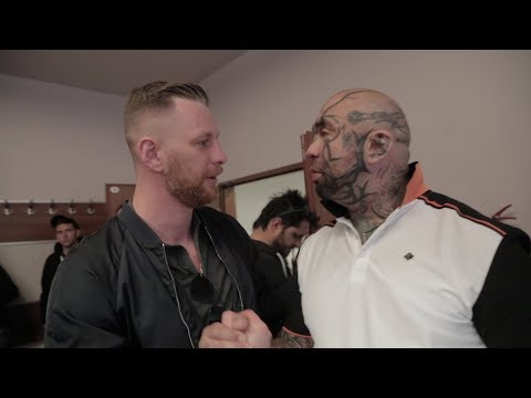 Andrzej Fonfara na planie filmu z Różalem, Diablo i Jackiewiczem