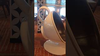 Giant Coffee Cup Chair on Sun Princess ☕🚢 #short #cruiselife #coffeelovers