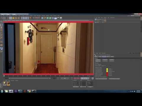 Tutorial : Cinema 4D Camera Mapping and Camera Projection Part 1