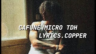 Cafuné -Micro TDH -(Letra - Lyrics)