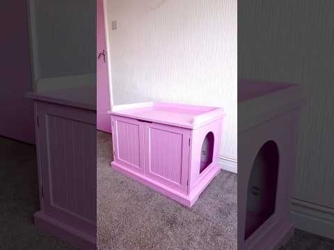 Discreet Cat Litter Box 🐾🐱💖 #catmumlife #litterbox #cathacks #diyprojects