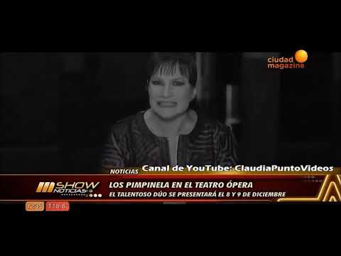 Música: "Pimpinela" en el Teatro Ópera