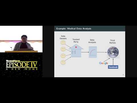BornHack 2019 - Differential Privacy - An Introduction and an Application