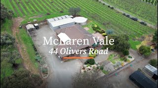 Video overview for 44 Olivers Road, McLaren Vale SA 5171