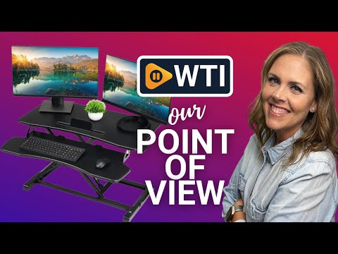 TechOrbits Adjustable Desk - WTI product video review