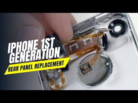 iPhone 1st Gen Rear Housing Replacement – Proses Detail & Full Repair!