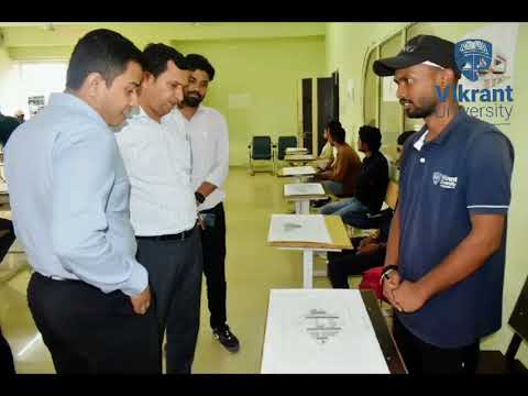 Perspective Drawing Competition at Vikrant University, Gwalior