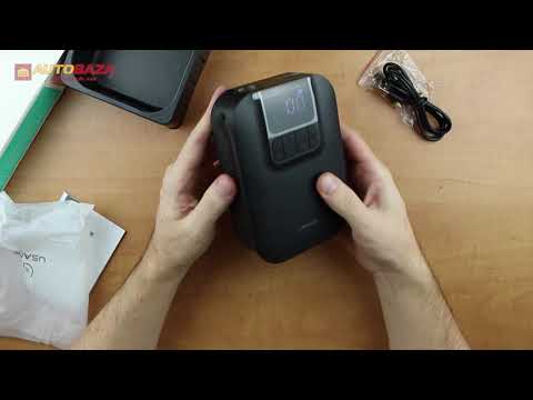 USAMS mini pompa US-ZB215 oro pompa automobiliui, 5000mAh, CQBZZ21501 video