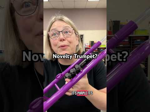 Way cooler than I thought it would be! #novelty #band #banddirector #trumpet #pampet @PAMPET MUSIC