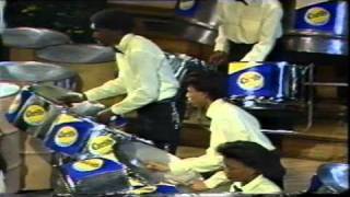 London Allstars Playing "The Barber of Seville" at the National Steelband Festivsl competetion 1986