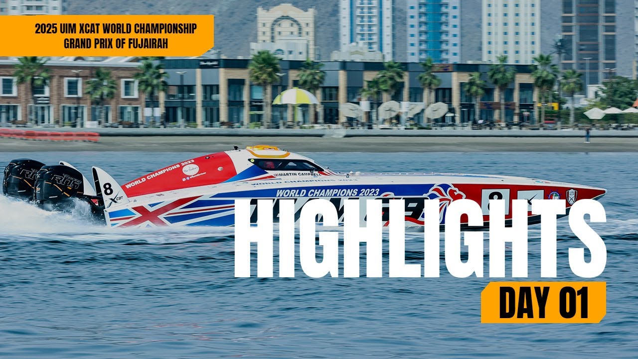 Highlight: 2025 UIM XCAT World Championship | Fujairah GP - Pole Position 1