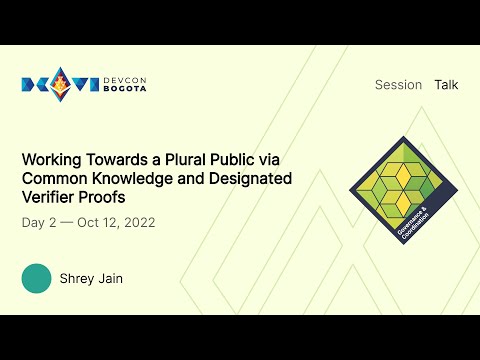 Working Towards a Plural Public via Common Knowledge and Designated Verifier Proofs preview