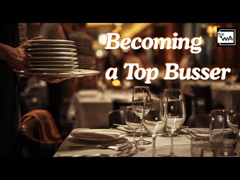 Wie man Tische abräumt wie ein Profi (schnell & effizient). Schulung für Servicekräfte in der Gas...