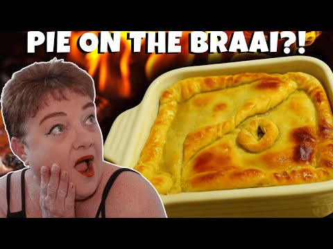 How to make the perfect pie in South Africa | Pie on the BRAAI?!😱🥧
