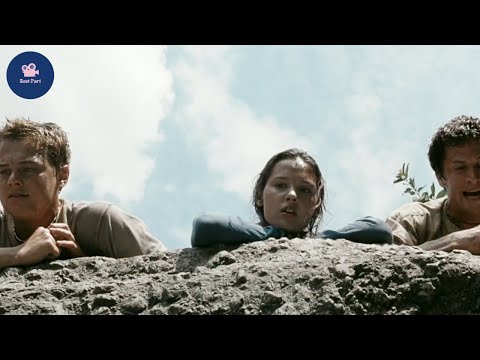 The Beach (2000) - Richard and his friend jump off the cliff | Best Part | Falls Scene