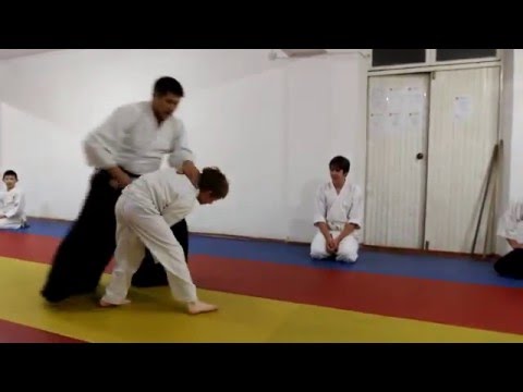 shomen uchi kaiten nage