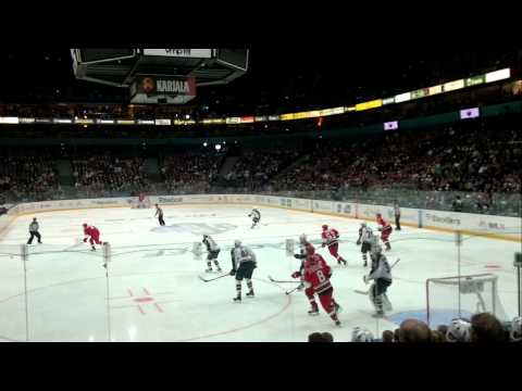 NHL Minnesota Wild against Carolina Hurricanes on 8 Oct 2010 @ Helsinki