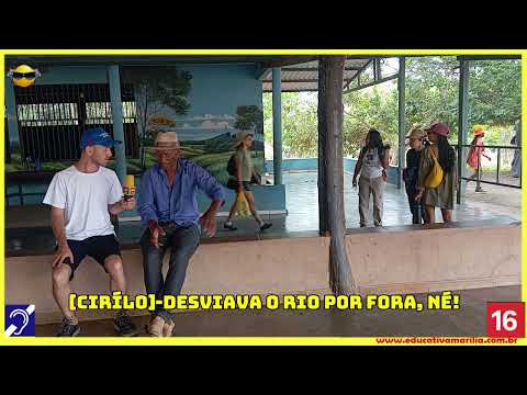 Tv Educativa a Epopéia de Marília rumo à Cop 30 Profº Rafael G.T Ancião Cirilo no Quilombo Kalunga corte 06