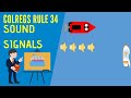 Colregs Sound Signals Rule 34 Manoeuvring And Warning Signals